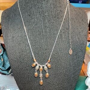 Liz Claiborne Silver and Gold Necklace